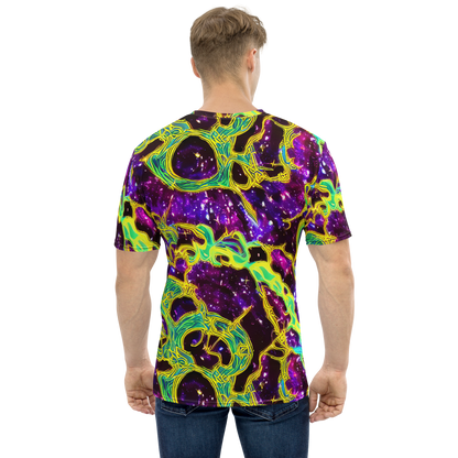 Men's Crew Neck T-Shirt - Galactic Web