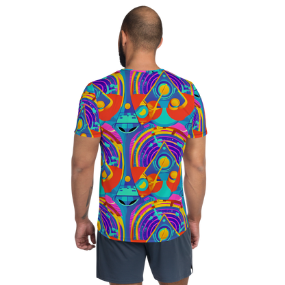 Men's Athletic T-Shirt - Blast of Color