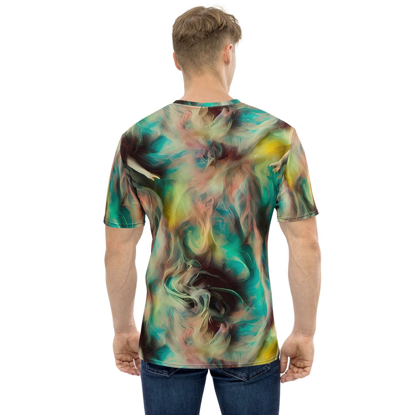 Men's Crew Neck T-Shirt - Enchanted Fusion