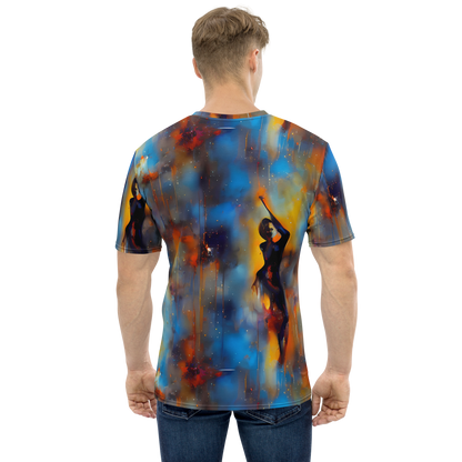 Men's Crew Neck T-Shirt - Cobalt Vogue