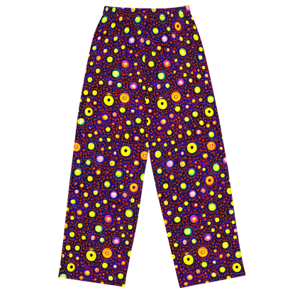 Wide-Leg Pants - Cosmic Dotscape