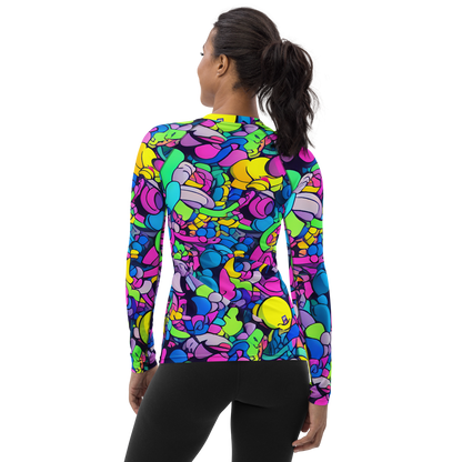 Women's Rash Guard - Radiant Revelation