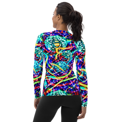 Women's Rash Guard - Fynesian Galaxy