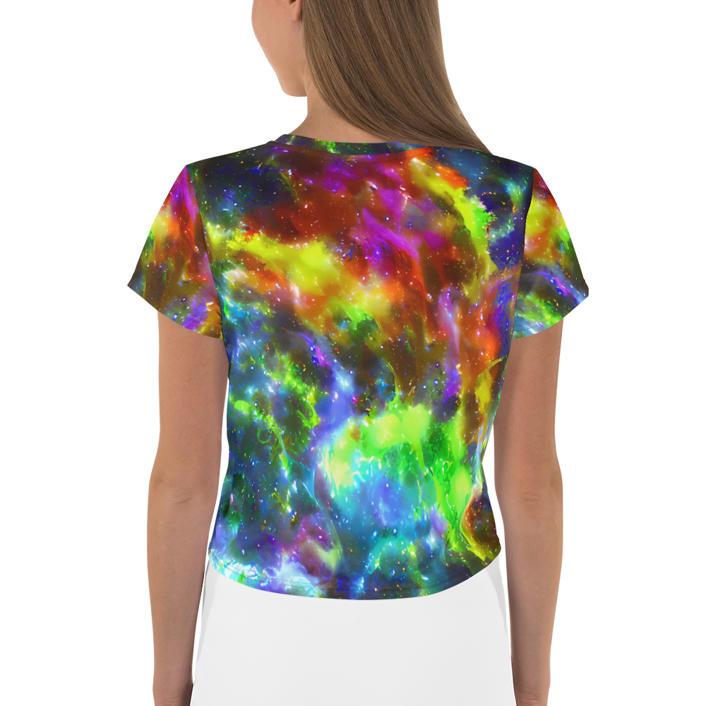 Women's Crop Tee - Neer Nebula