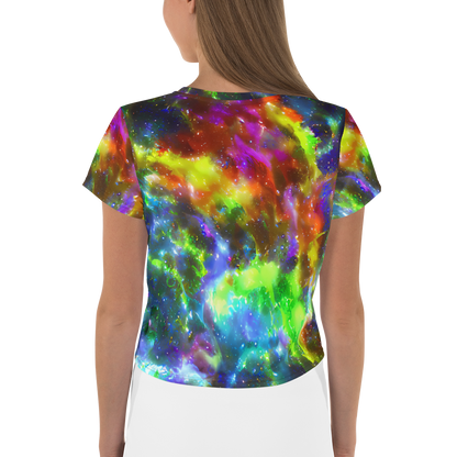 Women's Crop Tee - Neer Nebula