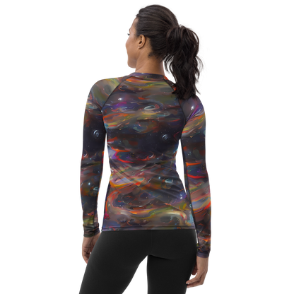 Women's Rash Guard - Chromatic Flux