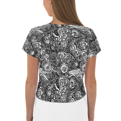 Women's Crop Tee - Swirling Stories