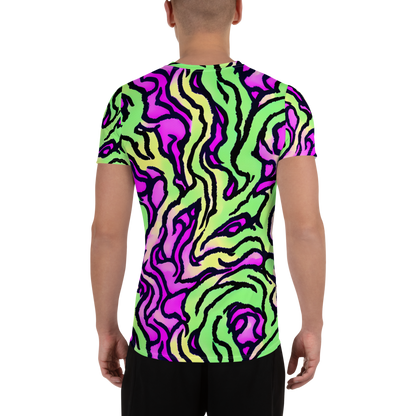 Men's Athletic T-Shirt - Mintchine Maze