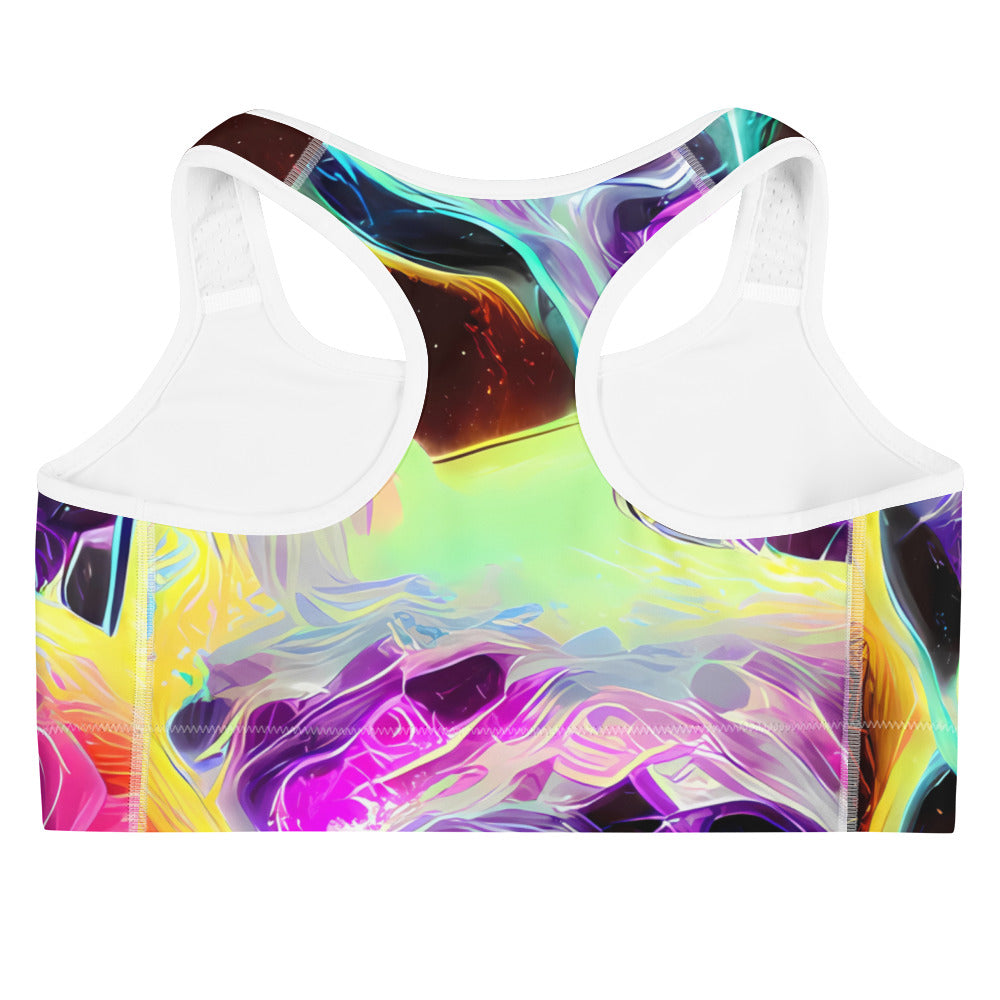 Sports Bra - Etherial Eruption