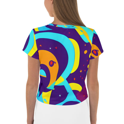 Women's Crop Tee - Gerace Geometry