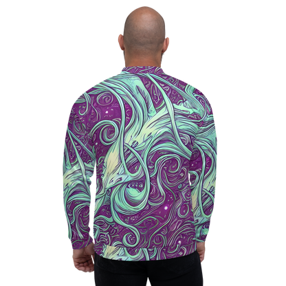 Bomber Jacket - Temple Swirls