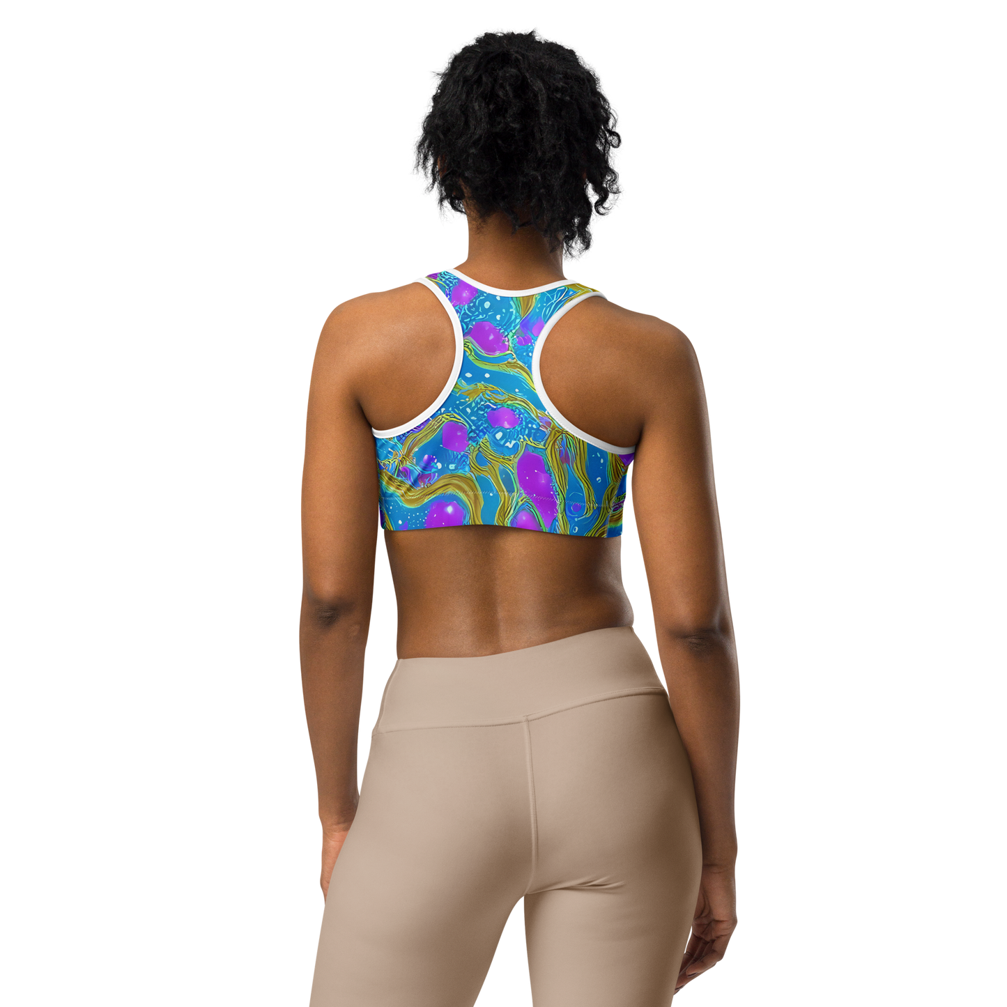 Sports Bra - Mystic Waves