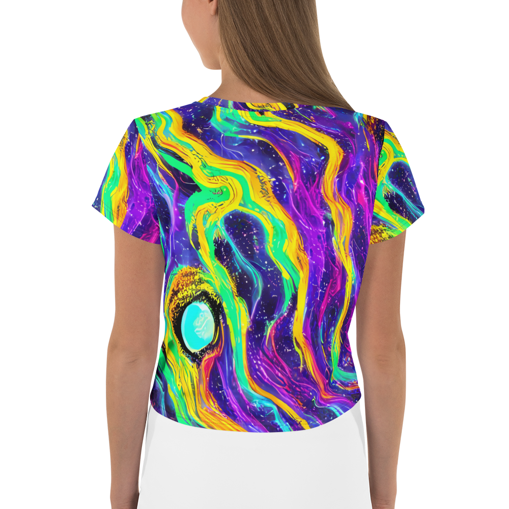 Women's Crop Tee - Jackson Swirl