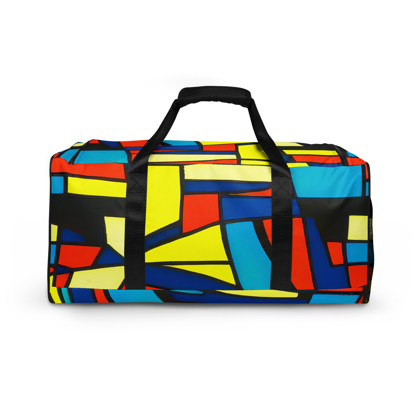 Duffle Bag - Neon Fractals
