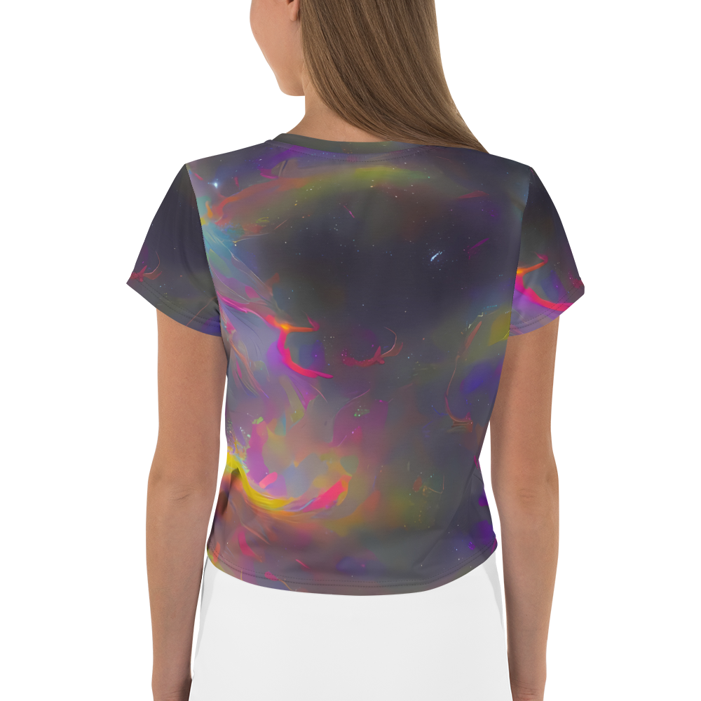 Women's Crop Tee - Etheric Echo