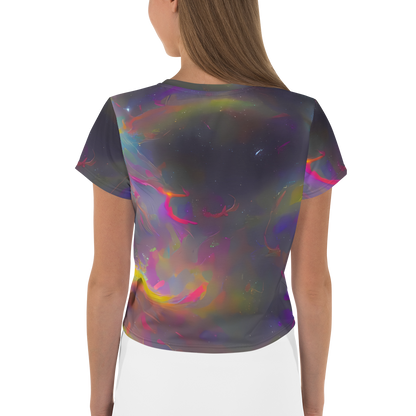 Women's Crop Tee - Etheric Echo