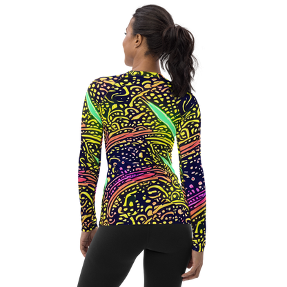 Women's Rash Guard - Isenbrant Illumination