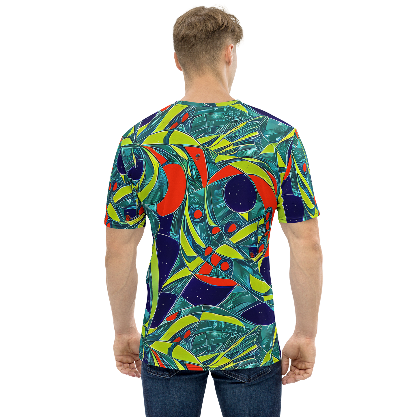 Men's Crew Neck T-Shirt - Harmonic Mirage