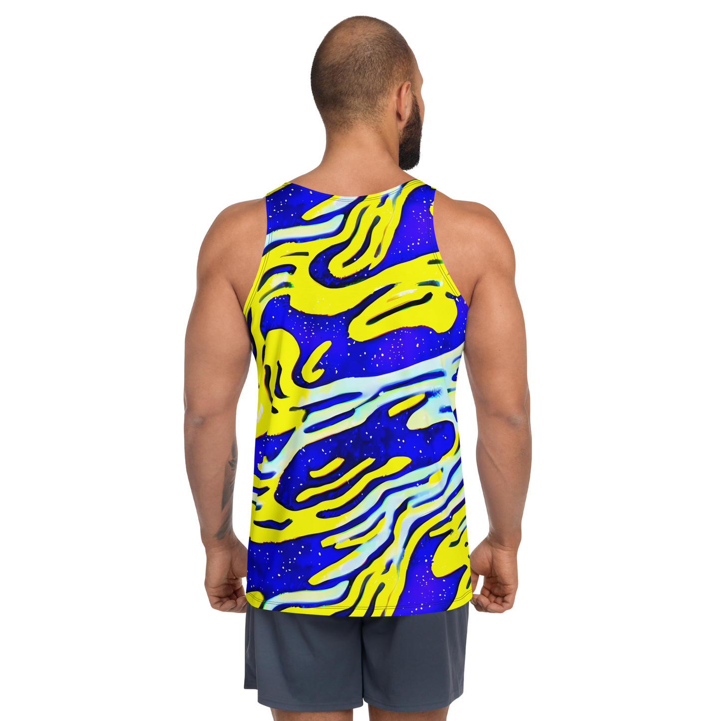 Men's Tank Top - Electric Horizon