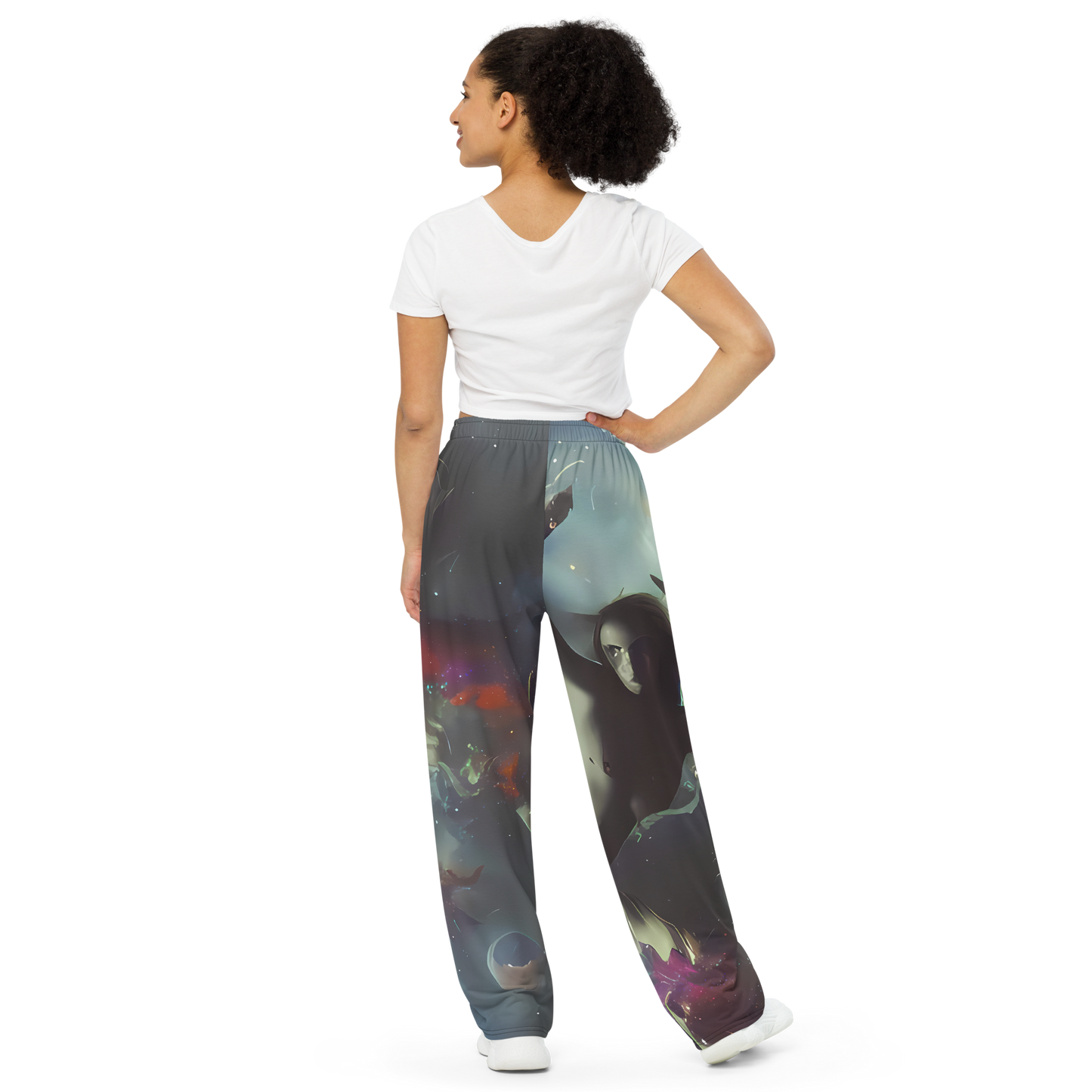 Wide-Leg Pants - Cosmic Dancer