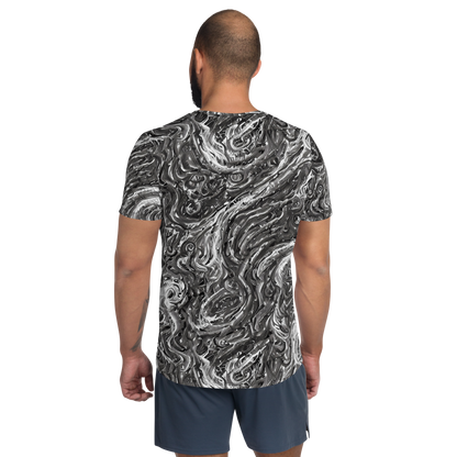 Men's Athletic T-Shirt - Nebulous Night