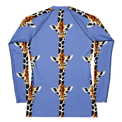 Women's Rash Guard - Giraffe Glow