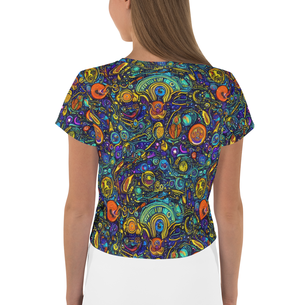 Women's Crop Tee - Vasnetsov Vortex