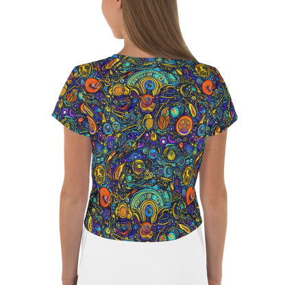 Women's Crop Tee - Vasnetsov Vortex