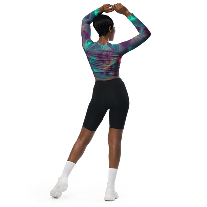 Long Sleeve Crop Top - Surreal Tresses