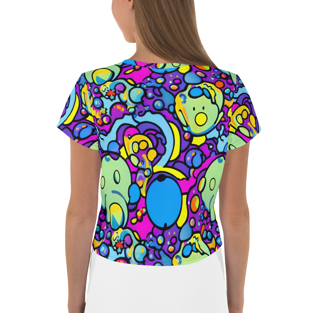 Women's Crop Tee - Enchanted Orbs