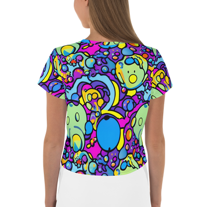 Women's Crop Tee - Enchanted Orbs