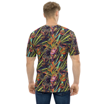 Men's Crew Neck T-Shirt - Psychedelic Deep Space