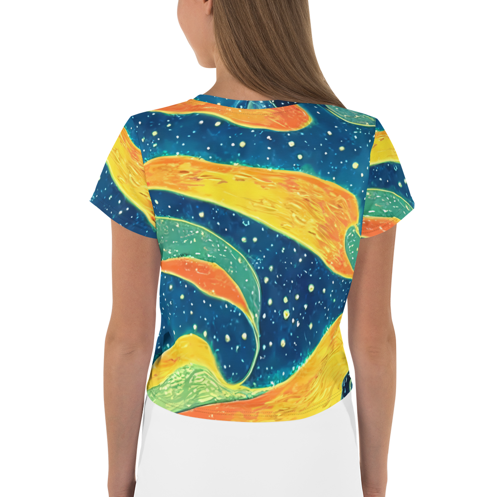 Women's Crop Tee - Celestial Harmony