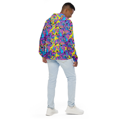 Men's Windbreaker - Neon Jive