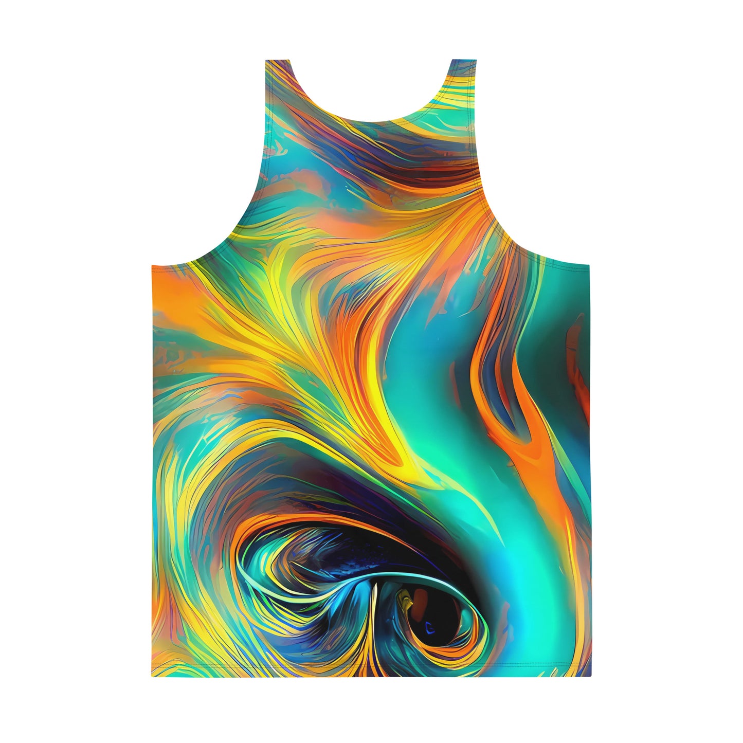 Men's Tank Top - Flameflow Artistry