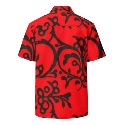 Button Shirt - Scarlet Enigma