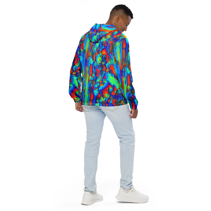 Men's Windbreaker - Vivid Virtuoso