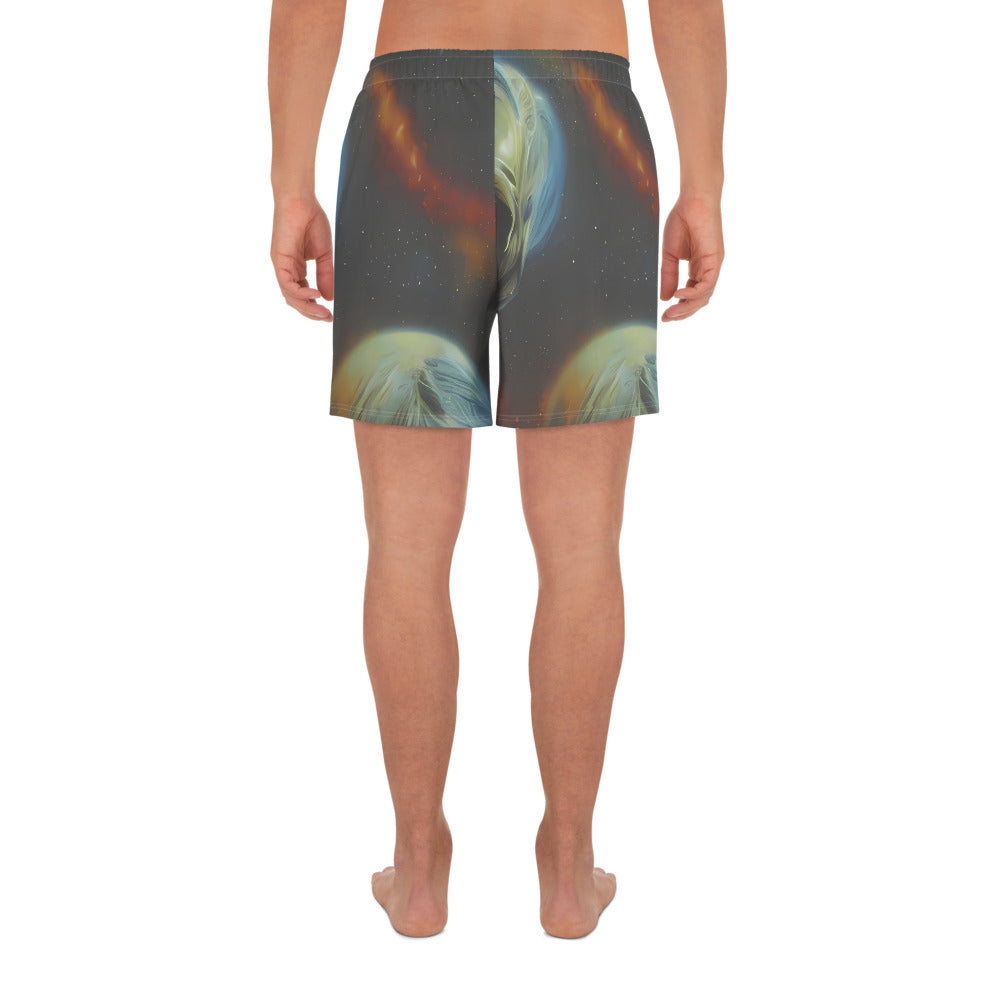 Men's Athletic Shorts - Ethereal Echoes