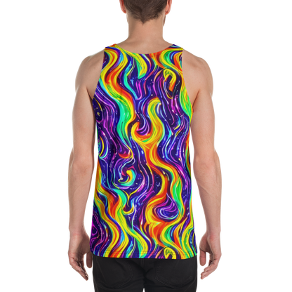 Men's Tank Top - Galactic Flames