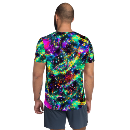 Men's Athletic T-Shirt - Blythe Nebula