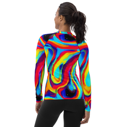 Women's Rash Guard - Stael Swirls