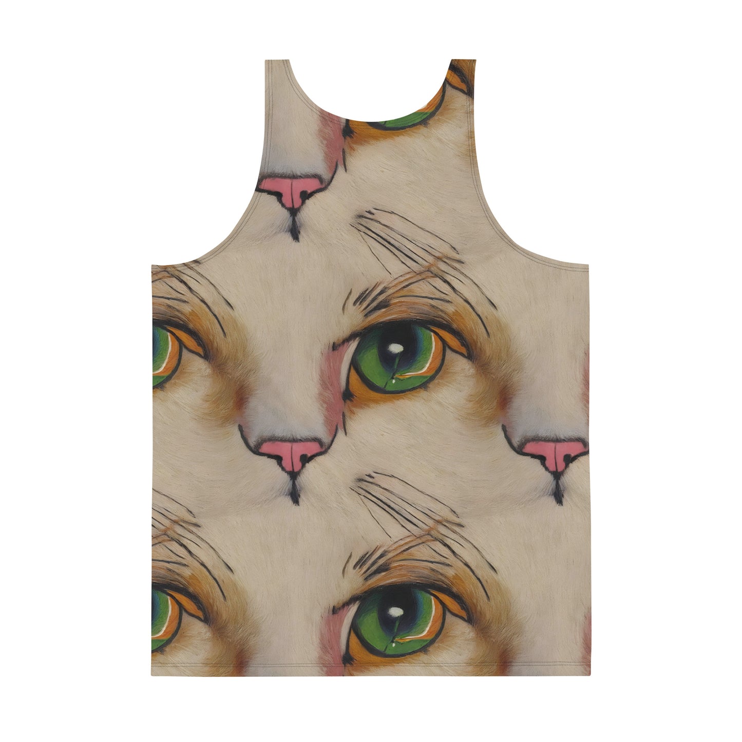 Men's Tank Top - Emerald Gaze