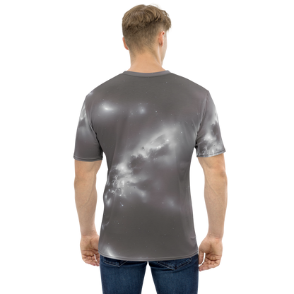 Men's Crew Neck T-Shirt - Silver Nebula