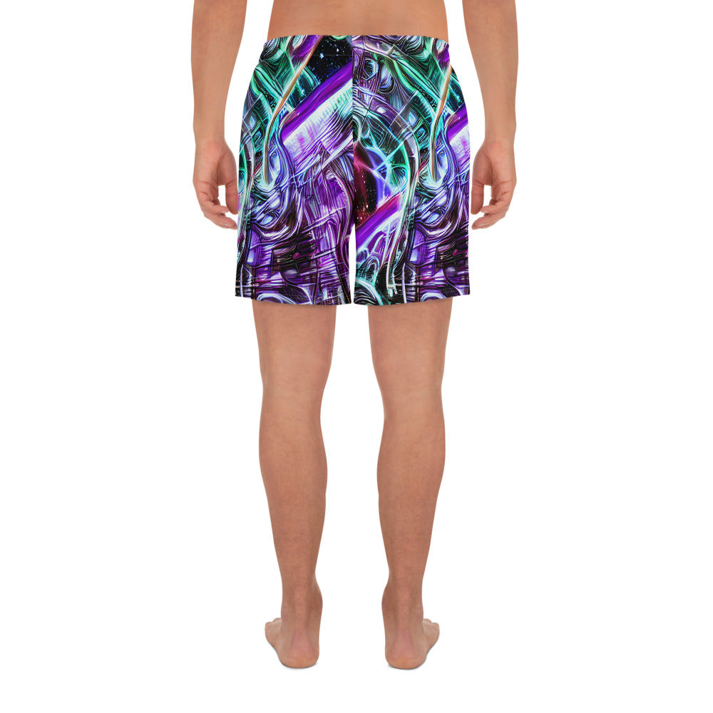 Men's Athletic Shorts - Nebula Fusions