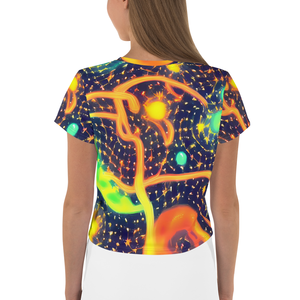 Women's Crop Tee - Coorte's Cosmos