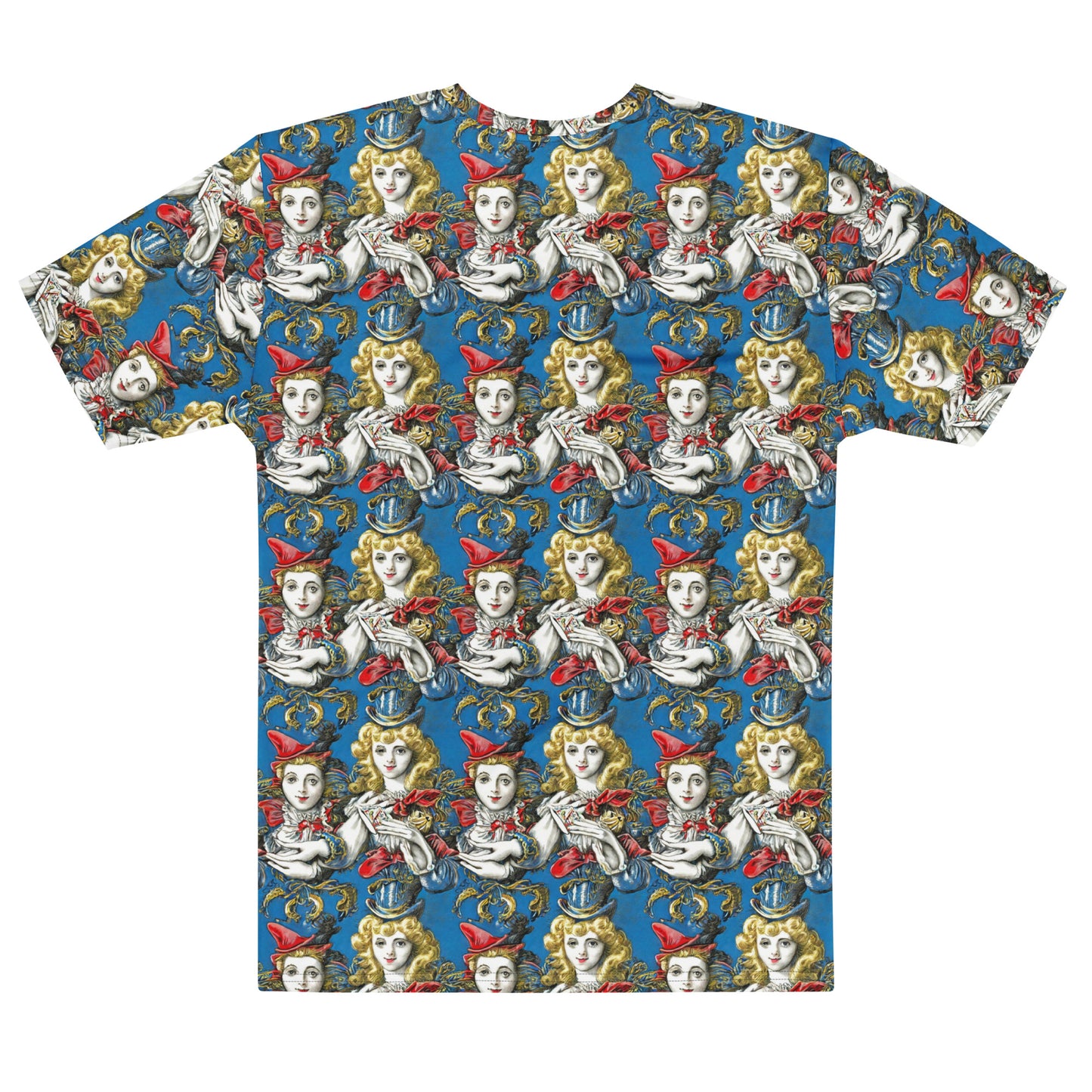 Men's Crew Neck T-Shirt - Masquerade Echoes