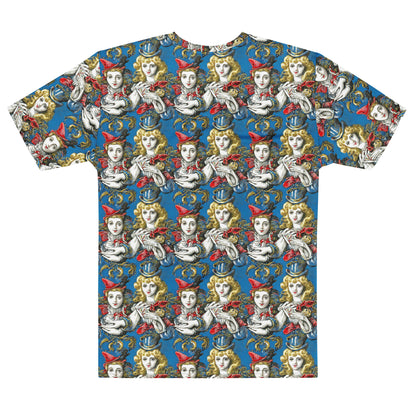 Men's Crew Neck T-Shirt - Masquerade Echoes