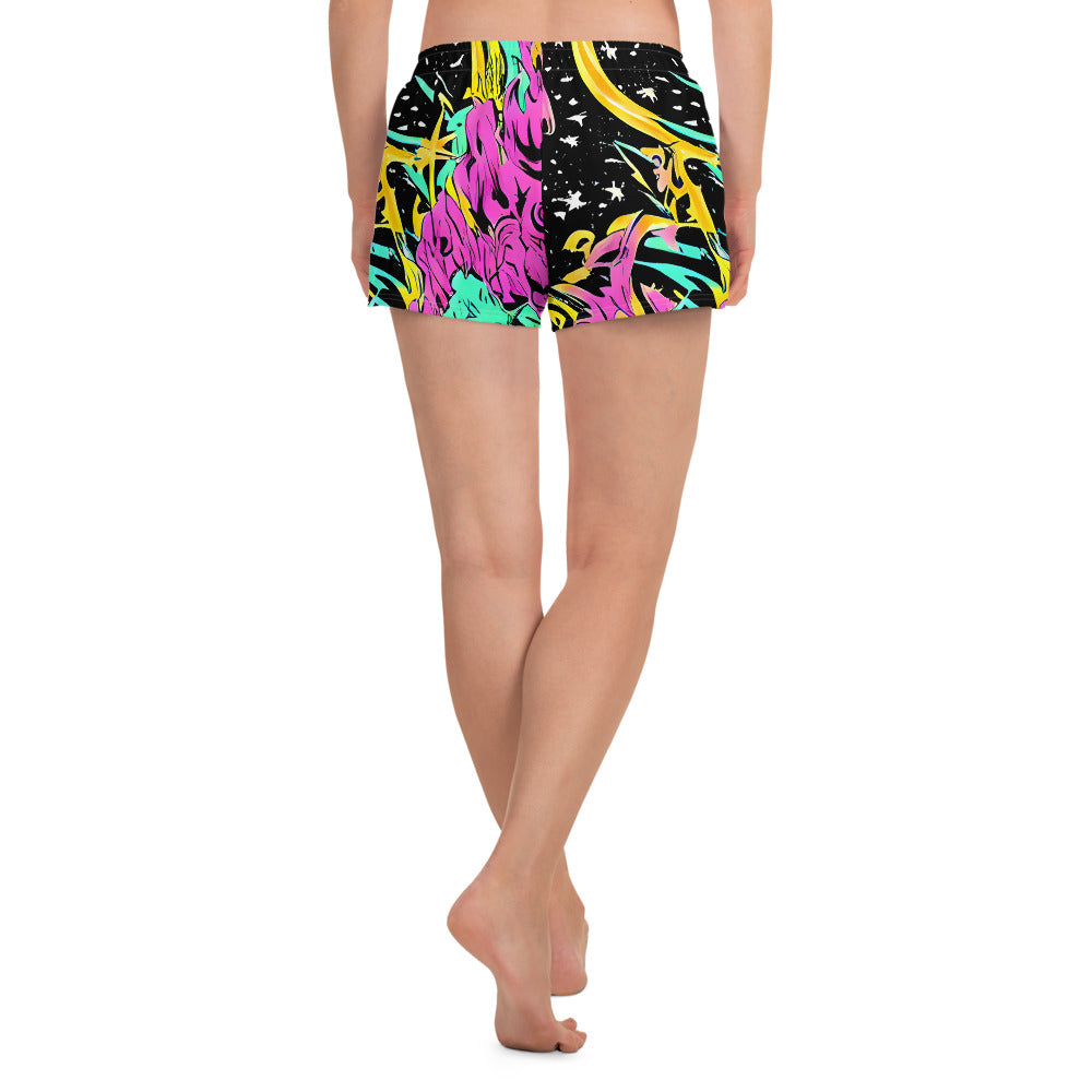 Women’s Athletic Shorts - Feldstein Frenzy
