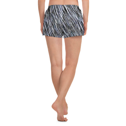 Women’s Athletic Shorts - Dupain Waves