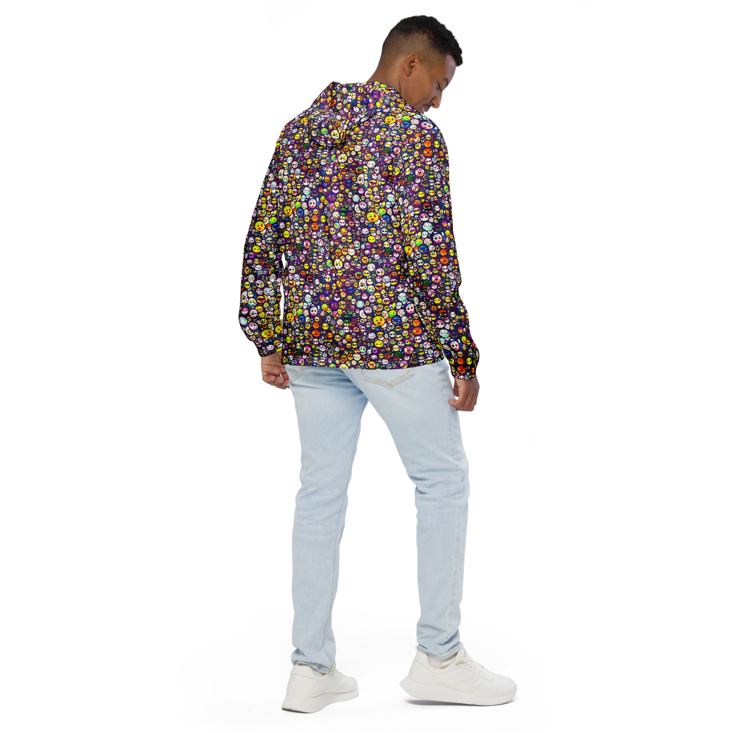 Men's Windbreaker - Mosaic Moods